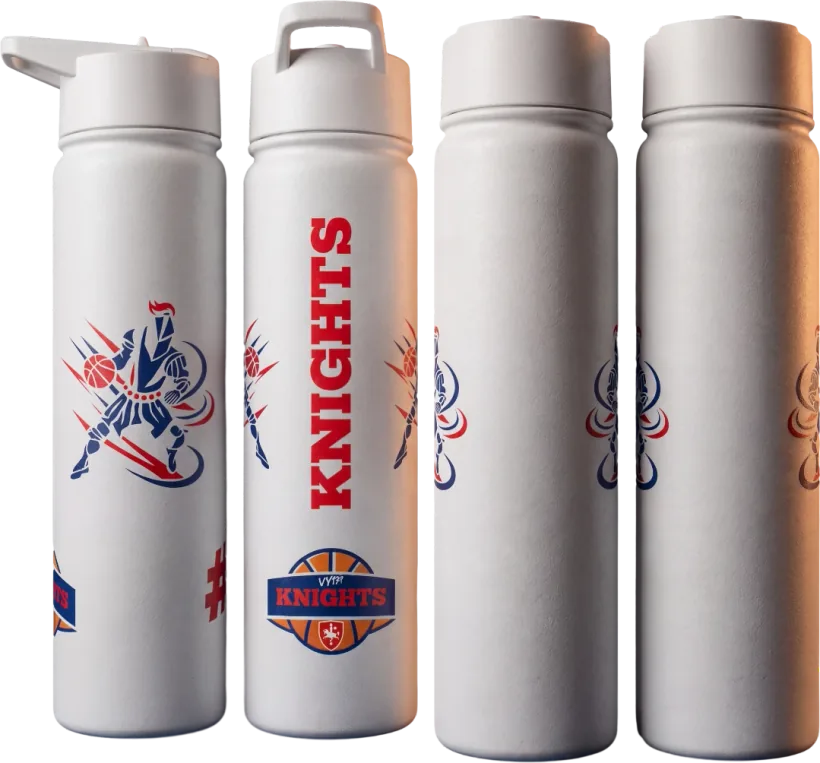 Personalised Vytis Knights drink bottles